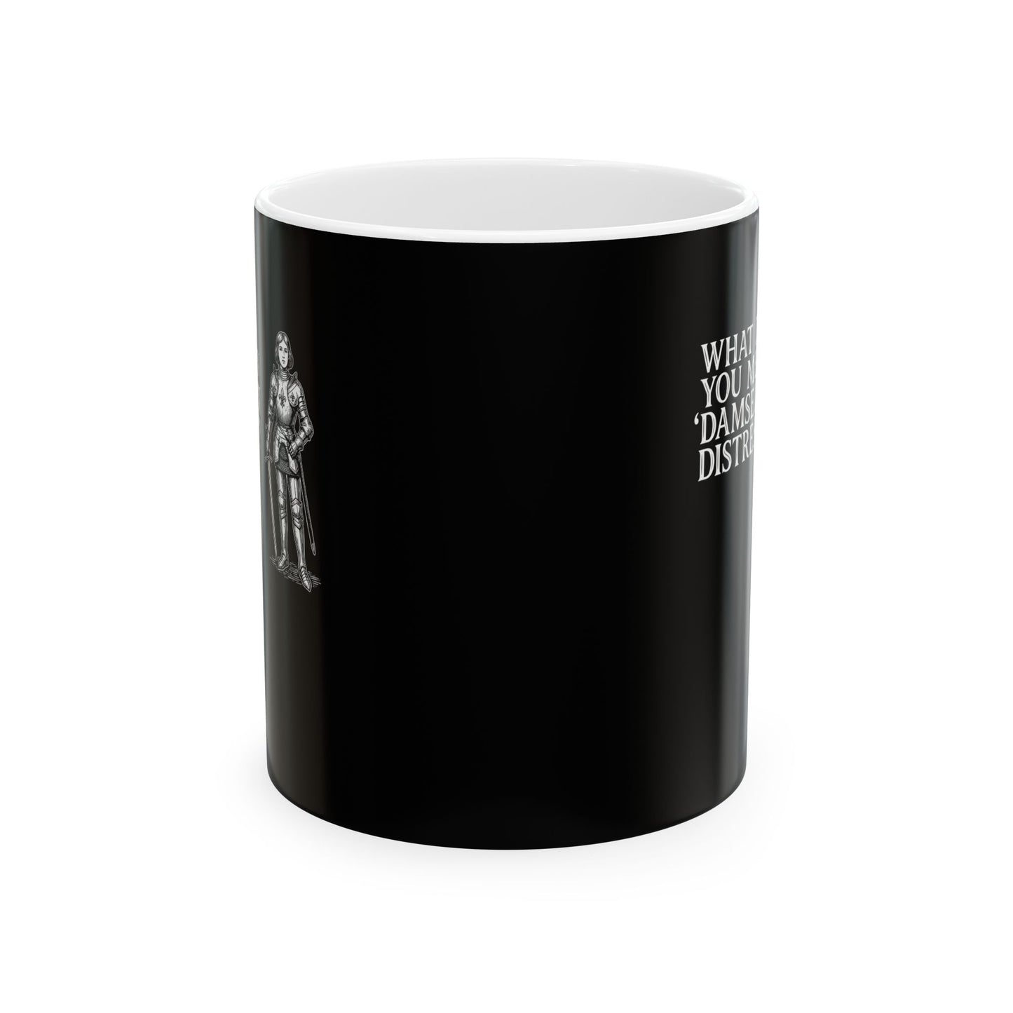 Joan of Arc Damsel in Distress Ceramic Mug, (11oz, 15oz)