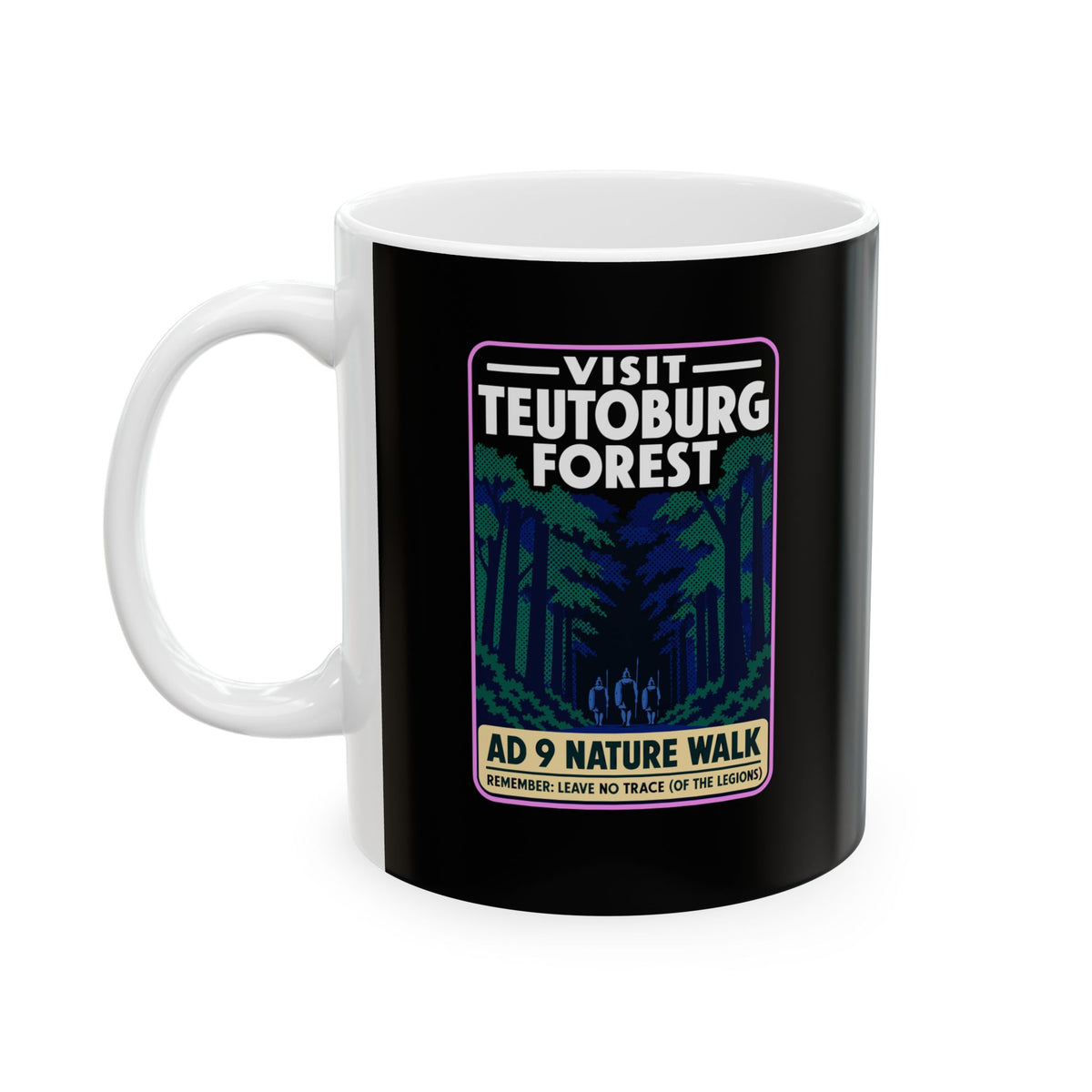 Teutoburg WPA Poster Ceramic Mug, (11oz, 15oz)
