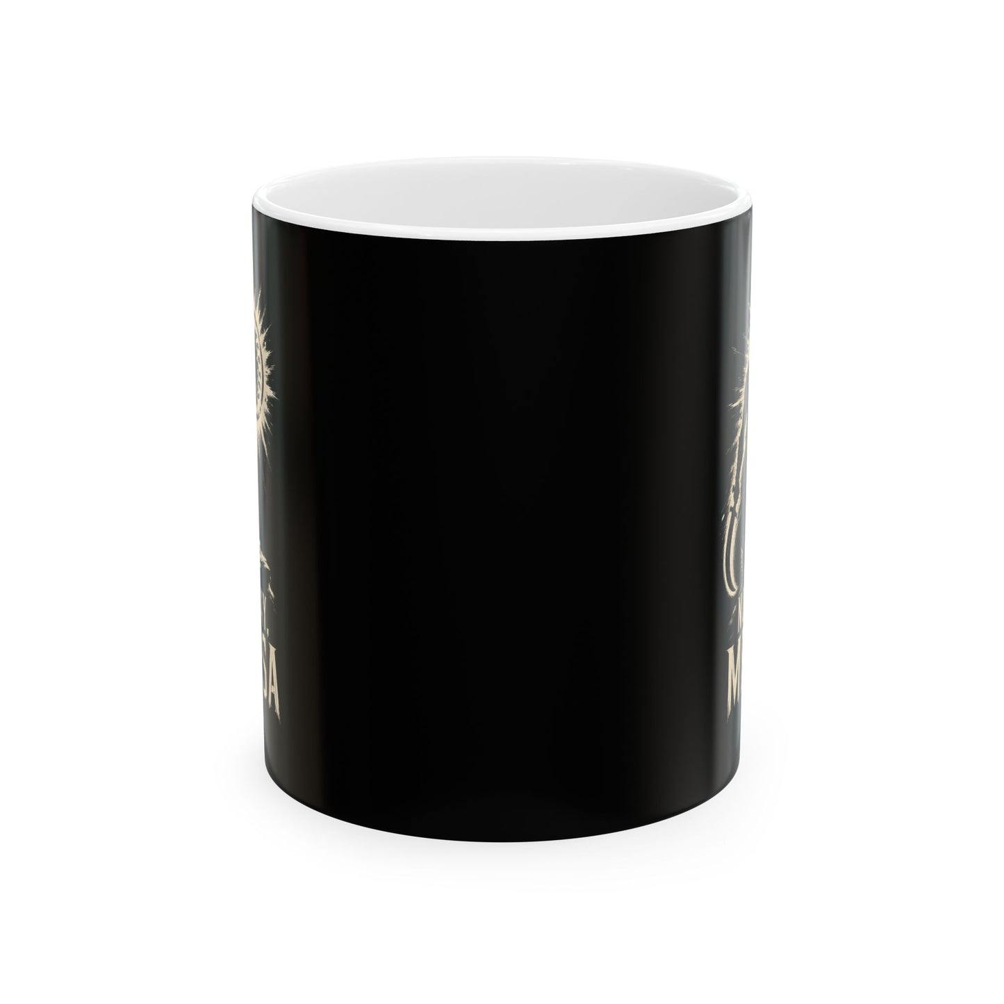 Not Today Medusa Perseus Shield Ceramic Mug, (11oz, 15oz)