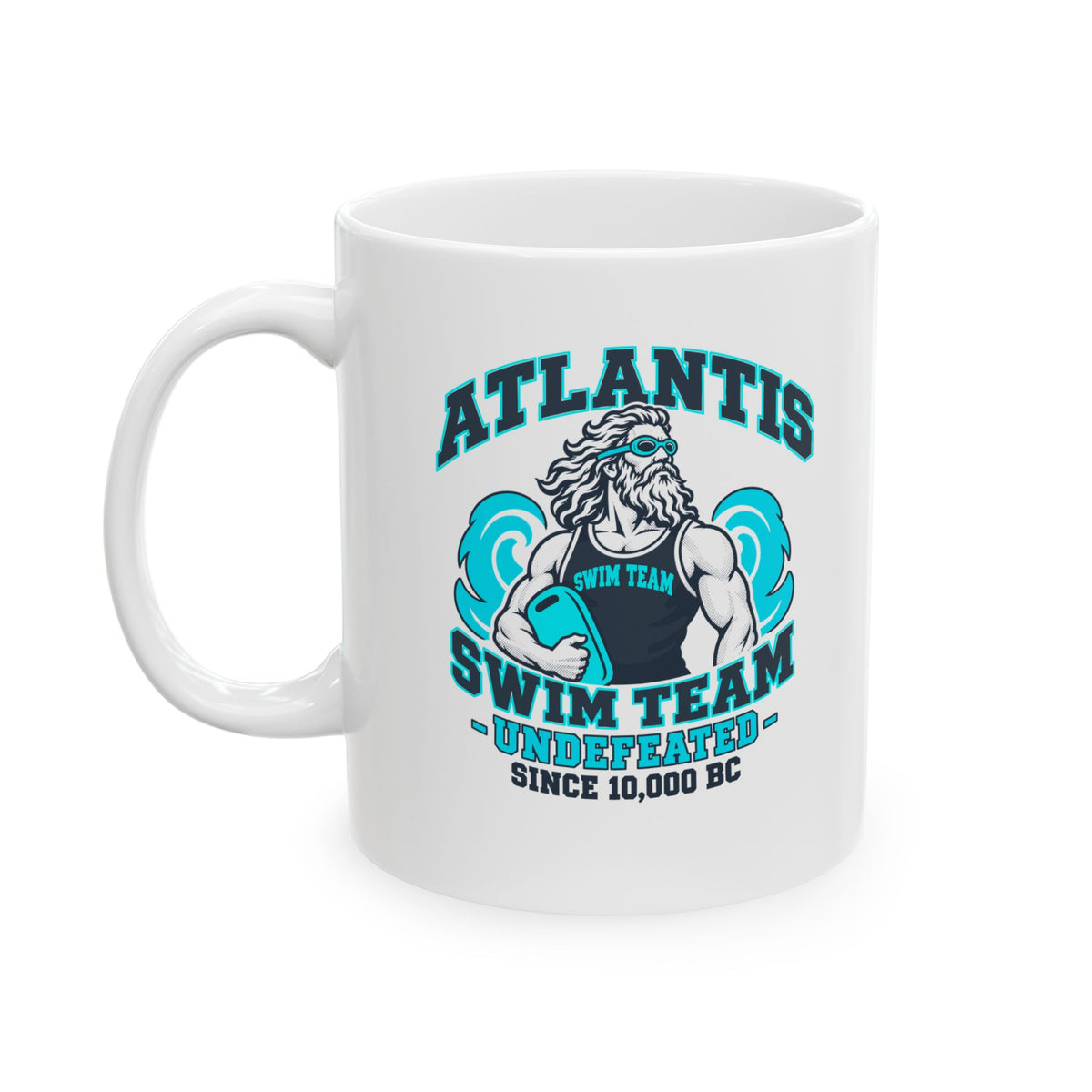 Atlantis Swim Team Ceramic Mug, (11oz, 15oz)