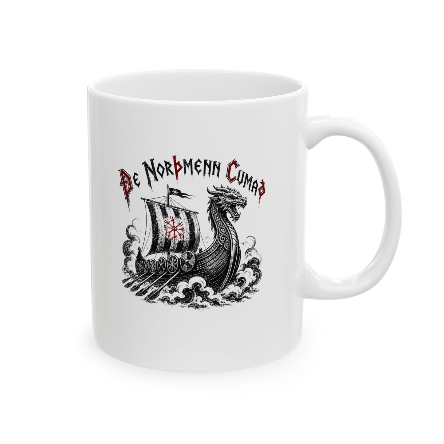 The Northmen are Coming Old English Ceramic Mug, (11oz, 15oz)