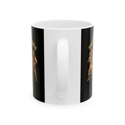 70's The Pillage People Vikings Ceramic Mug, (11oz, 15oz)