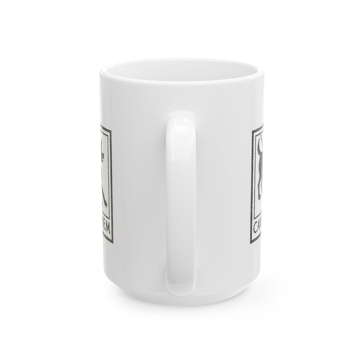 Cave Canum Pompeii Mosaic Ceramic Mug, (11oz, 15oz)