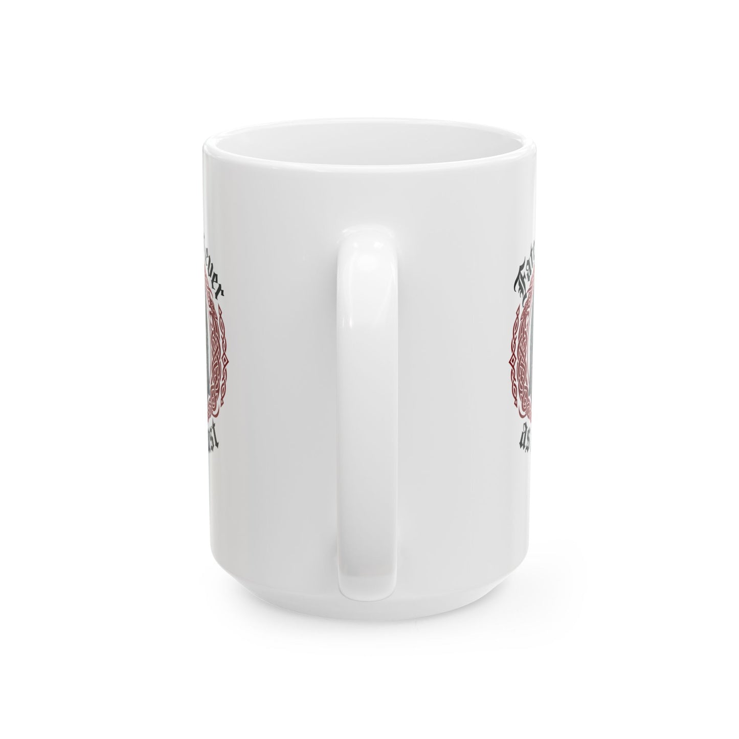 Beowulf Fate Goes As Must Ceramic Mug, (11oz, 15oz)