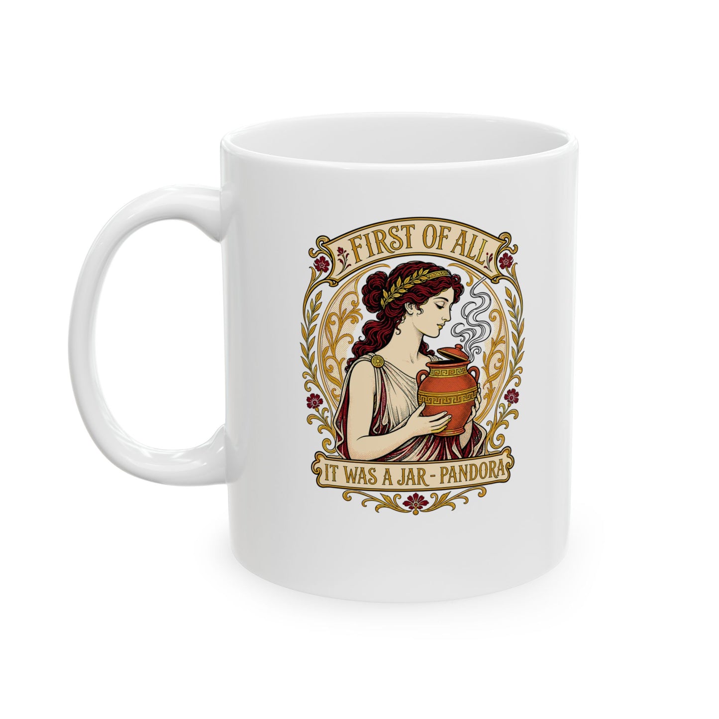 It Was a Jar Pandora Ceramic Mug, (11oz, 15oz)