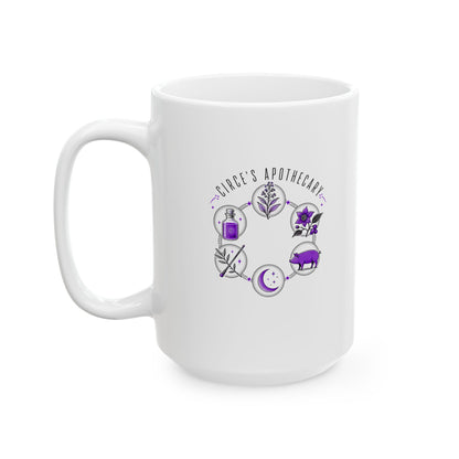 Circe's Apothecary Ceramic Mug, (11oz, 15oz)