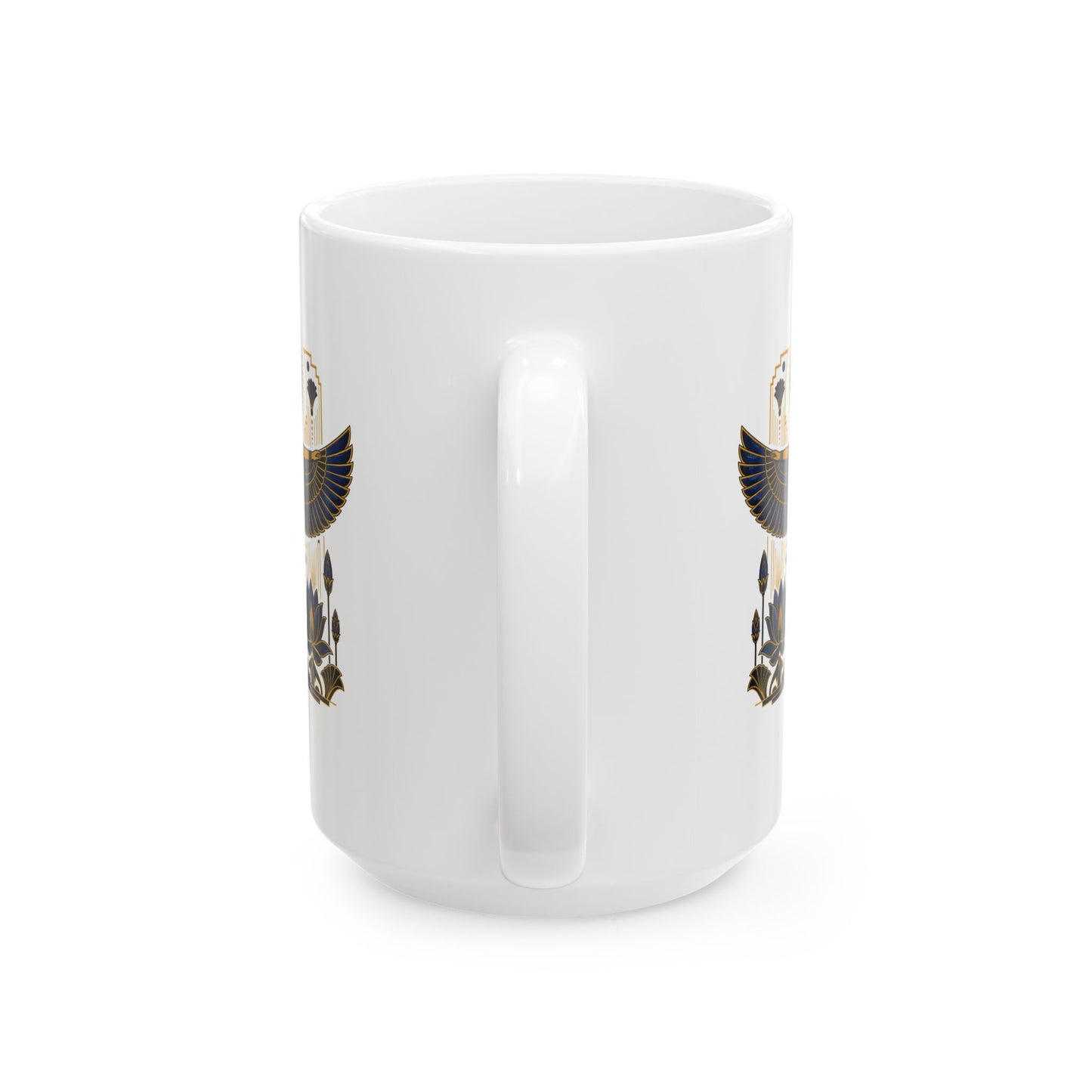 Art Deco Isis Ceramic Mug, (11oz, 15oz)