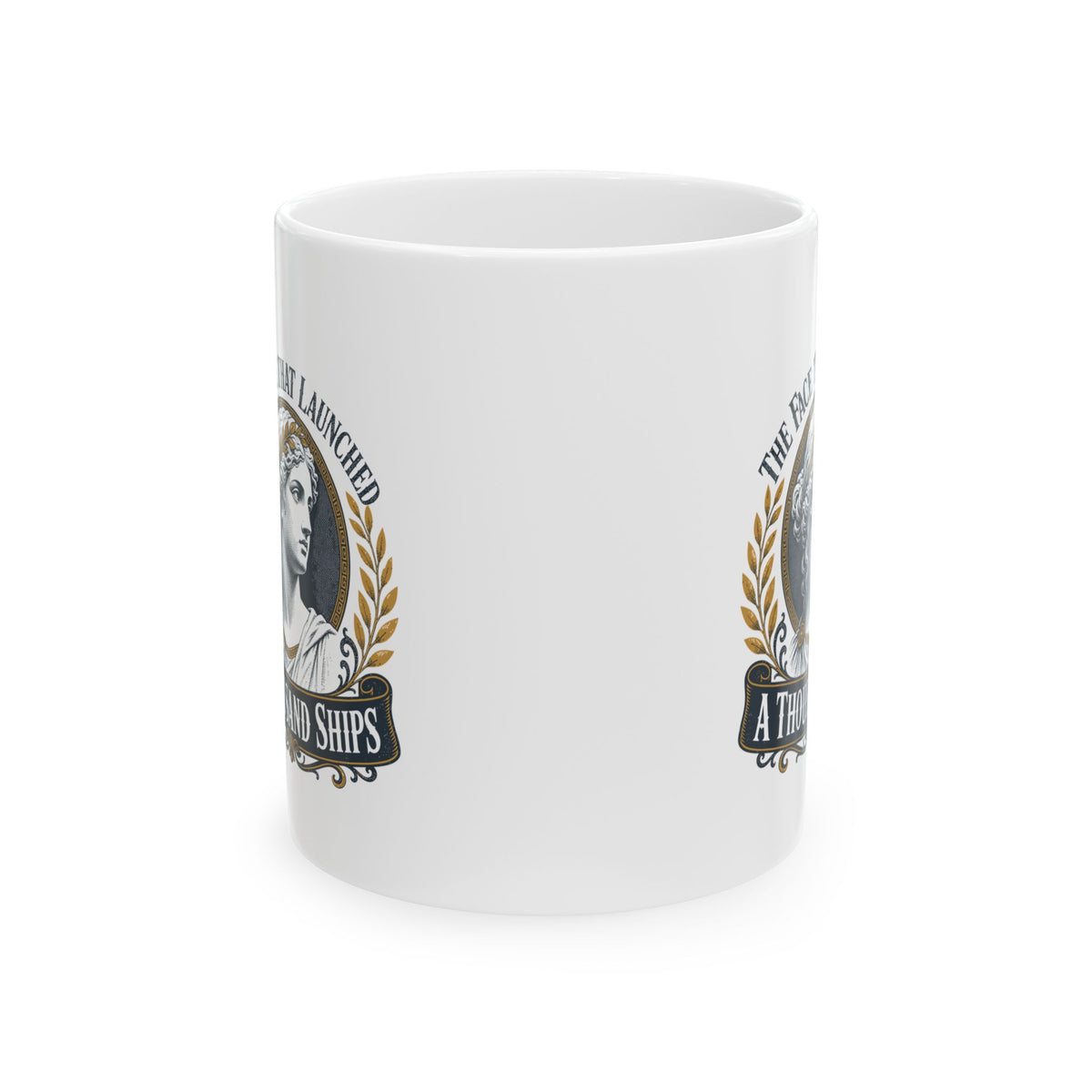 Helen of Troy Face a Thousand Ships Ceramic Mug, (11oz, 15oz)