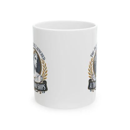 Helen of Troy Face a Thousand Ships Ceramic Mug, (11oz, 15oz)