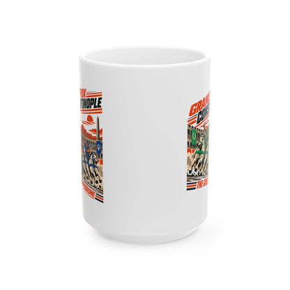 Grand Prix Constantinople Chariot Race Ceramic Mug, (11oz, 15oz)