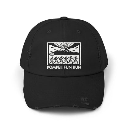Pompeii Fun Run Mosaic Unisex Distressed Cap