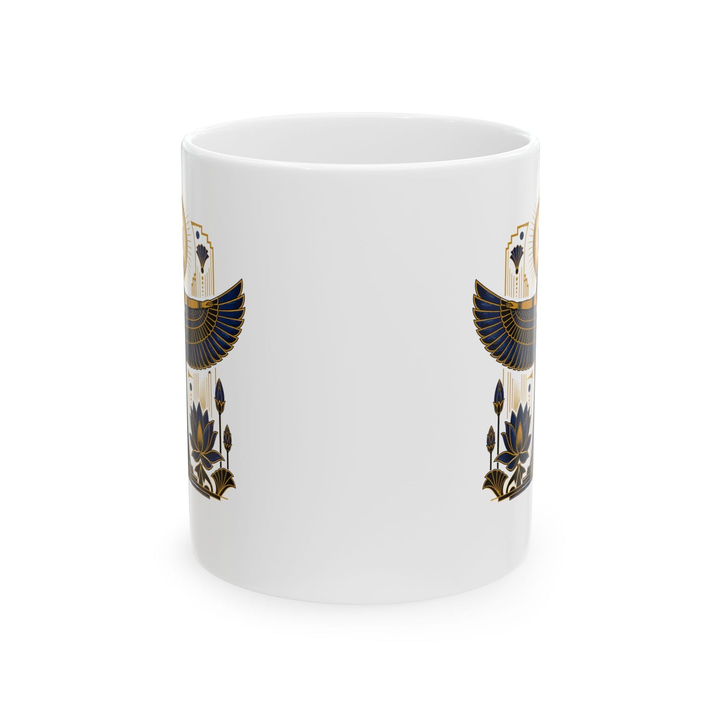 Art Deco Isis Ceramic Mug, (11oz, 15oz)