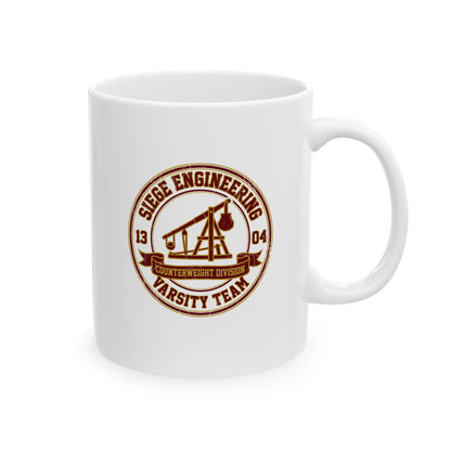 Trebuchet Varsity Team  Ceramic Mug, (11oz, 15oz)