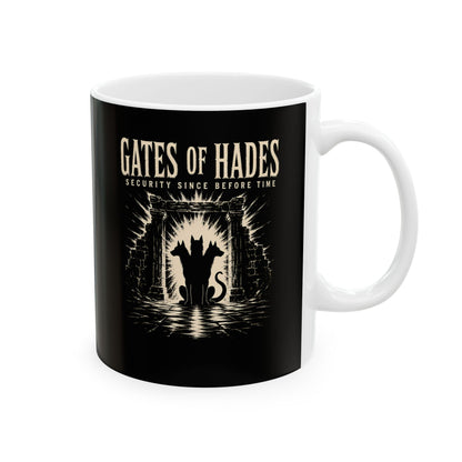 Gates of Hades Cerberus Security Ceramic Mug, (11oz, 15oz)