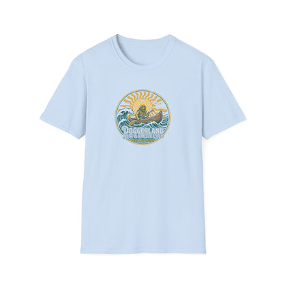 Doggerland Surf and Paddle Club Prehistoric Lightweight Unisex T-Shirt