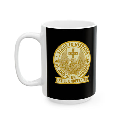 Roman IX Legion Hide and Seek Champions Ceramic Mug, (11oz, 15oz)