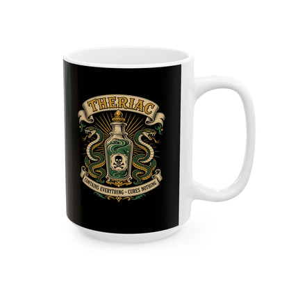 Theriac Old Time Remedy Ceramic Mug, (11oz, 15oz)