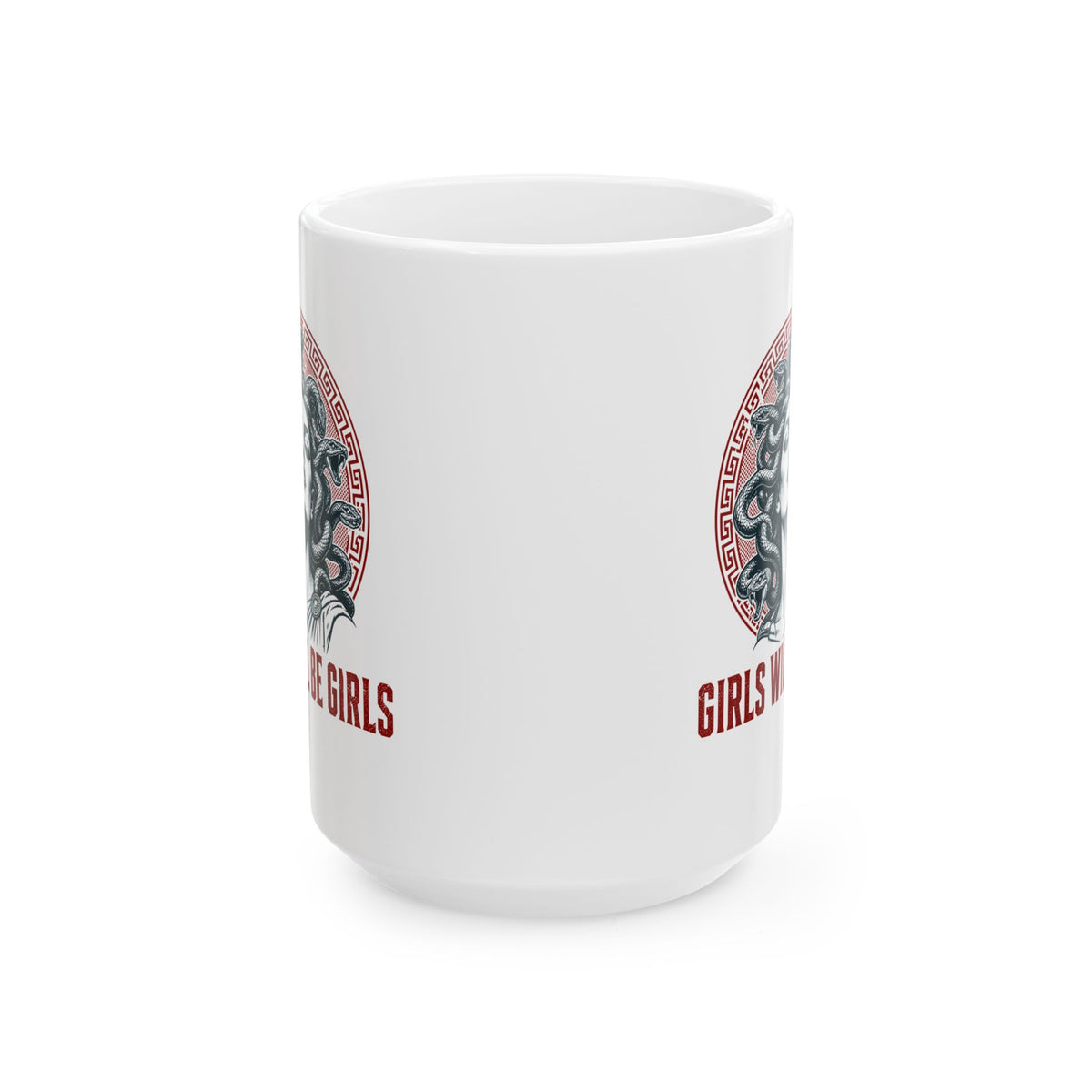 Medusa Girls will be Girls Ceramic Mug, (11oz, 15oz)