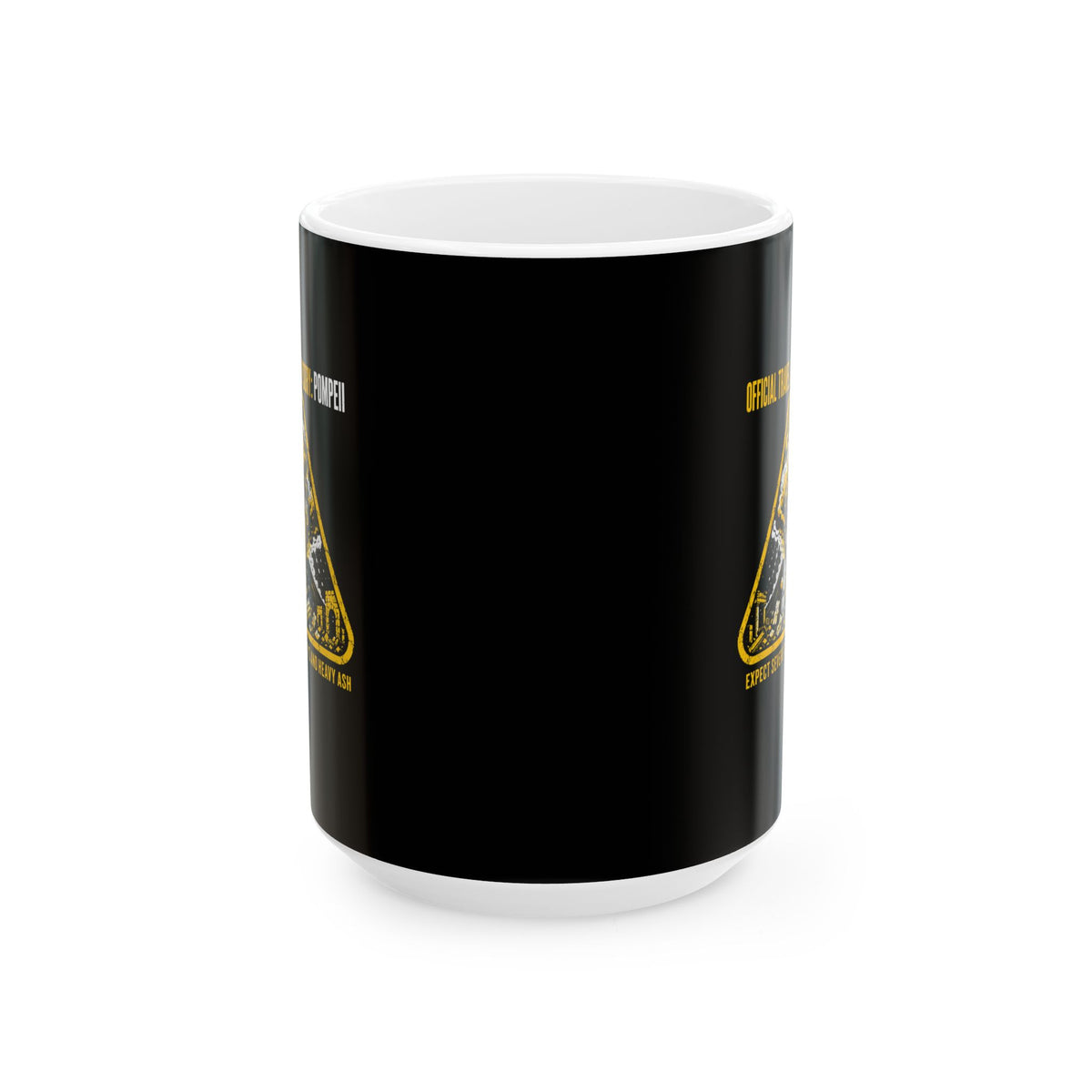 Pompeii Travel Advisory Ceramic Mug, (11oz, 15oz)