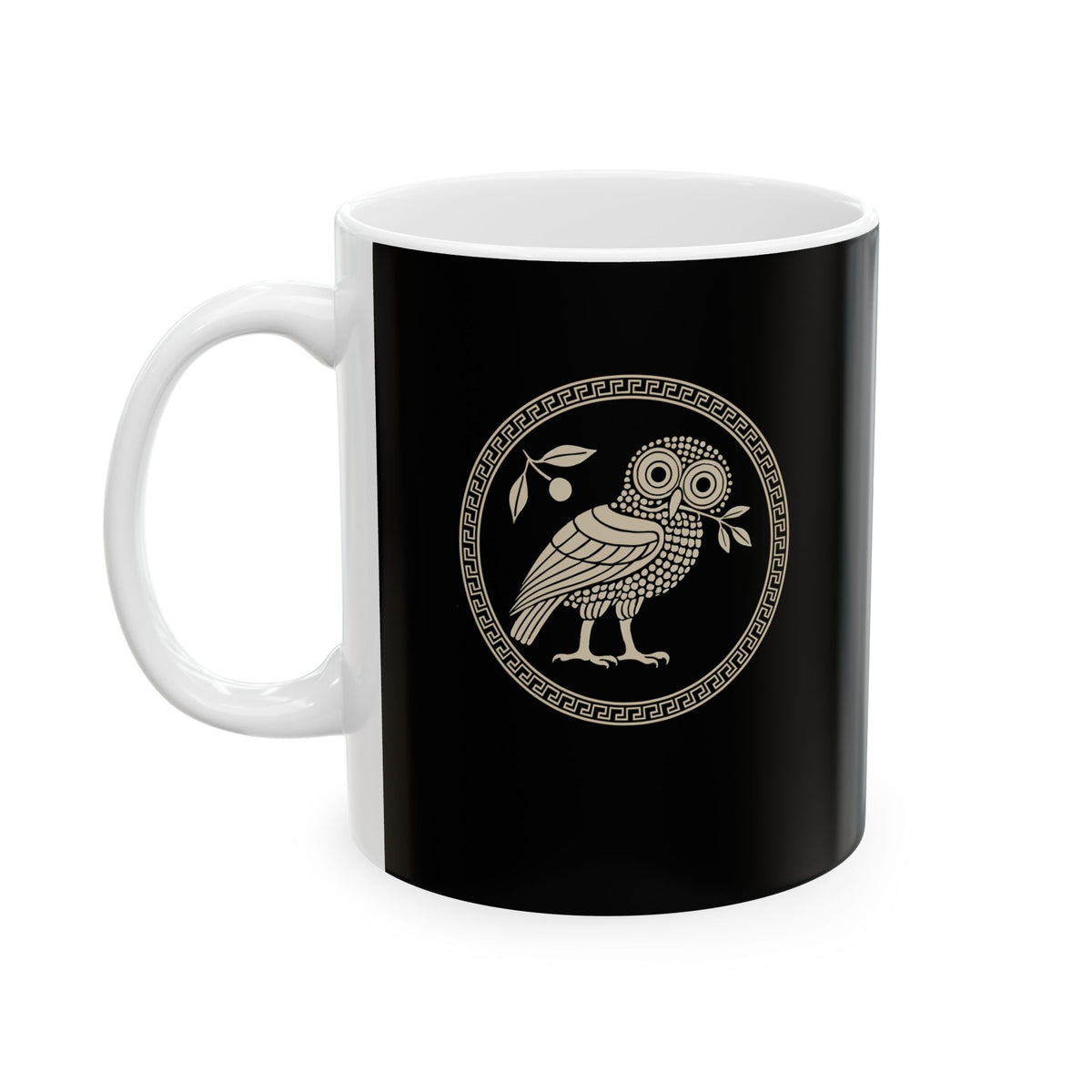 Owl of Athena Ceramic Mug, (11oz, 15oz)