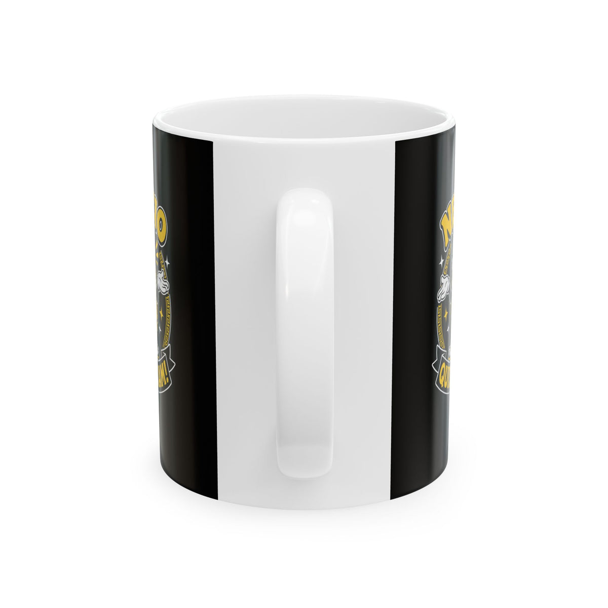 NESCIO QUID FACIAM CARTOON Ceramic Mug, (11oz, 15oz)