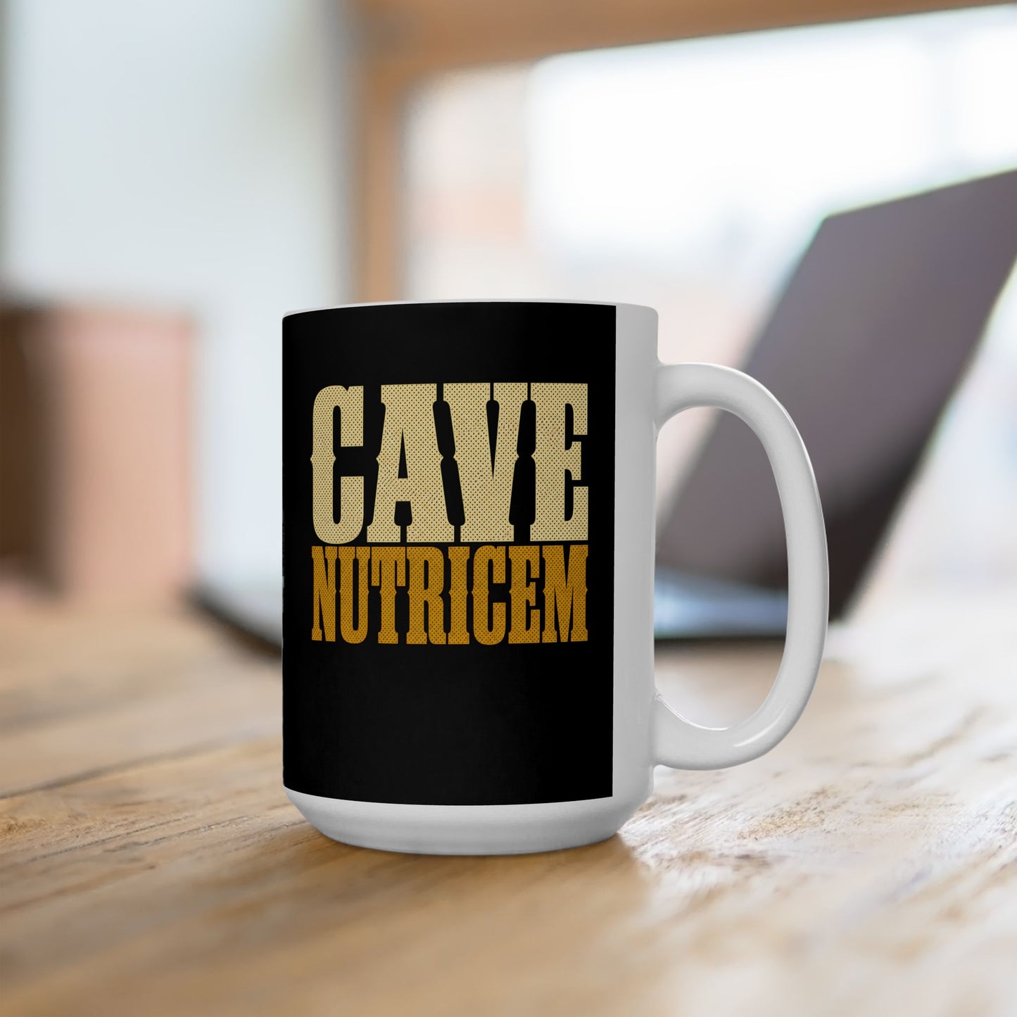 Cave Nutricem Beware the Nurse Ceramic Mug, (11oz, 15oz)