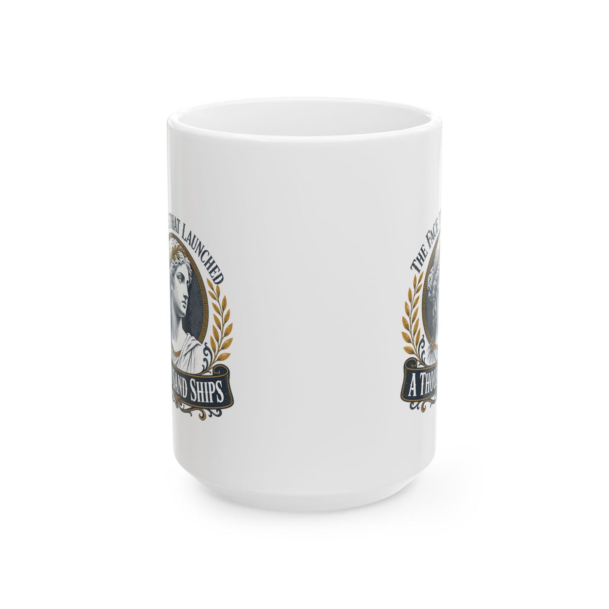 Helen of Troy Face a Thousand Ships Ceramic Mug, (11oz, 15oz)