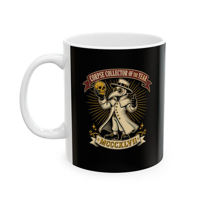 Plague Doctor Collector of the Year Ceramic Mug, (11oz, 15oz)