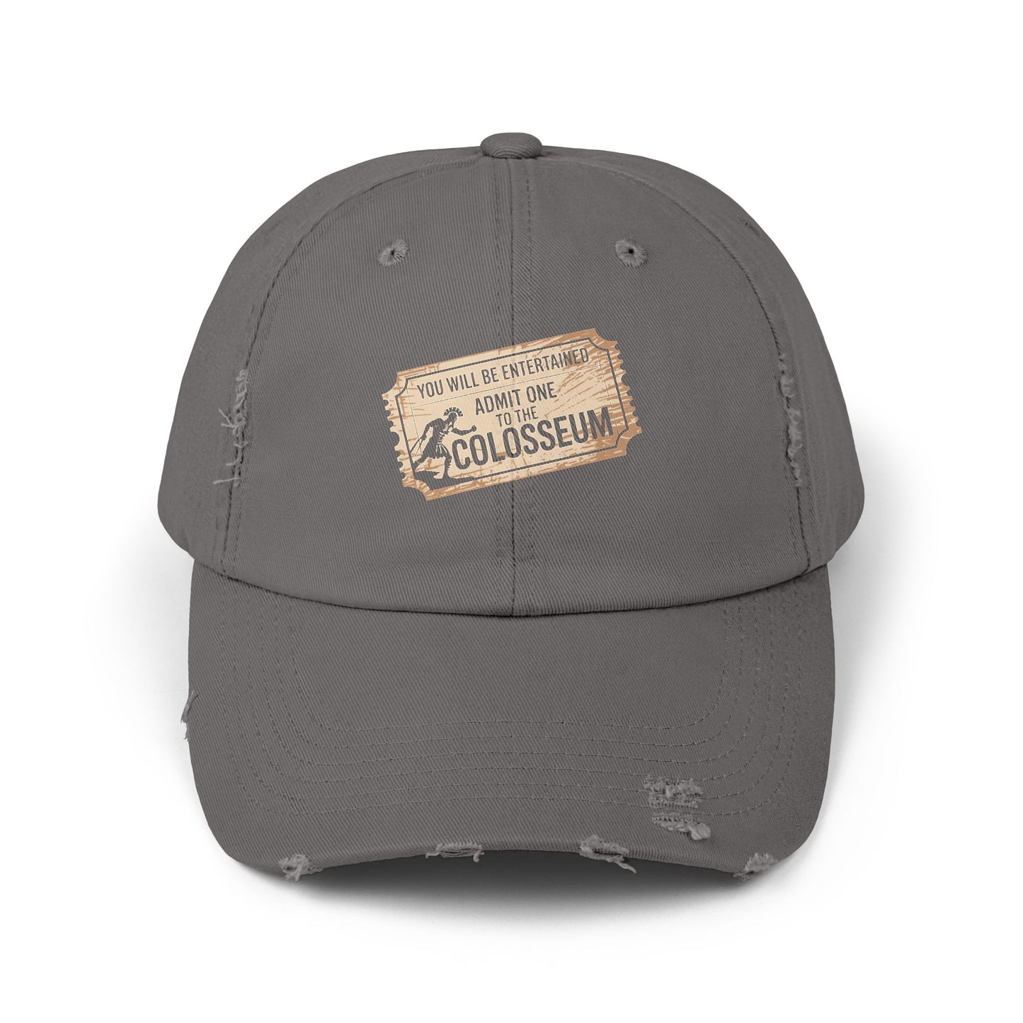 Colosseum Ticket Unisex Distressed Cap