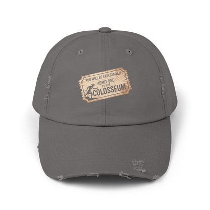 Colosseum Ticket Unisex Distressed Cap