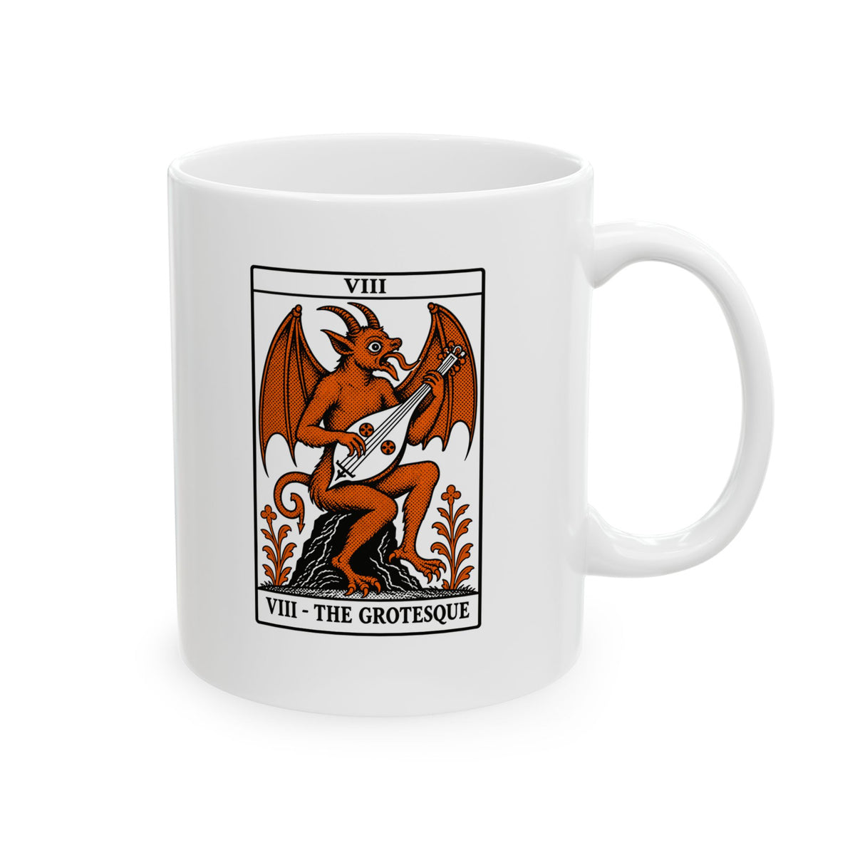 Luttrell Grotesque Tarot Ceramic Mug, (11oz, 15oz)