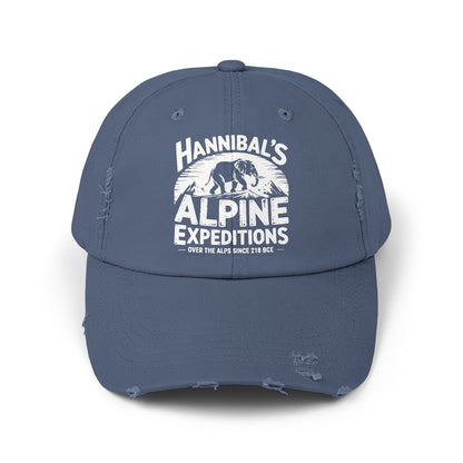 Hannibal's Alpine Expeditions Unisex Distressed Cap