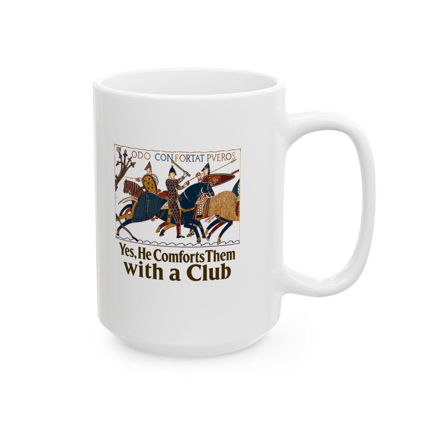 Odo Comforts Them With Club Tapestry Ceramic Mug, (11oz, 15oz)