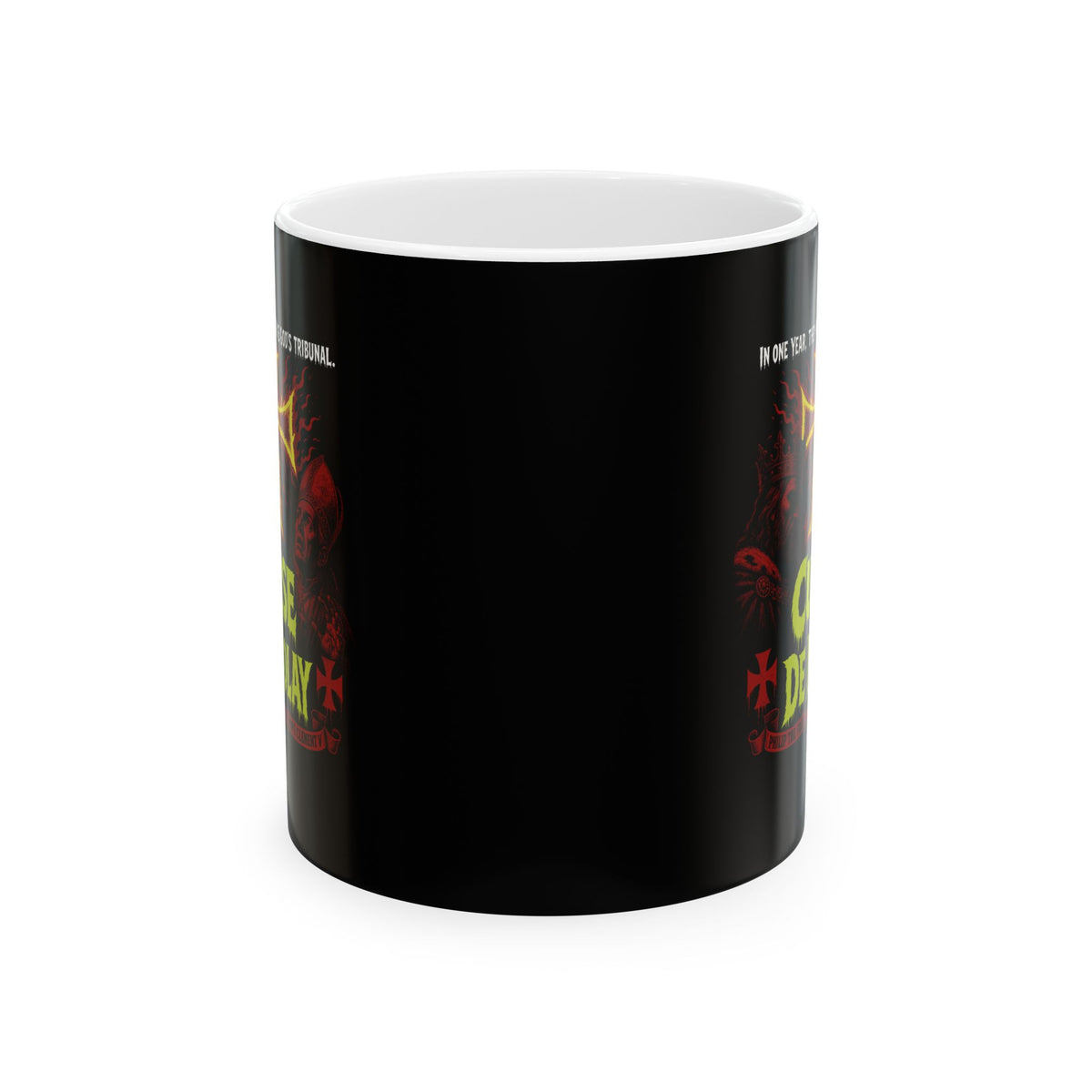 Curse of De Molay Templar B Movie Ceramic Mug, (11oz, 15oz)