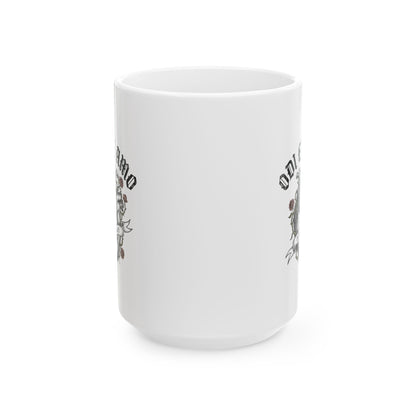 Catullus 85 Odi et Amo Love Hate Ceramic Mug, (11oz, 15oz)