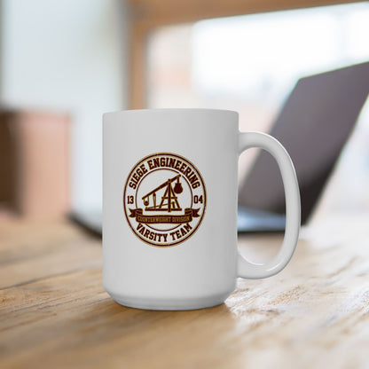 Trebuchet Varsity Team  Ceramic Mug, (11oz, 15oz)