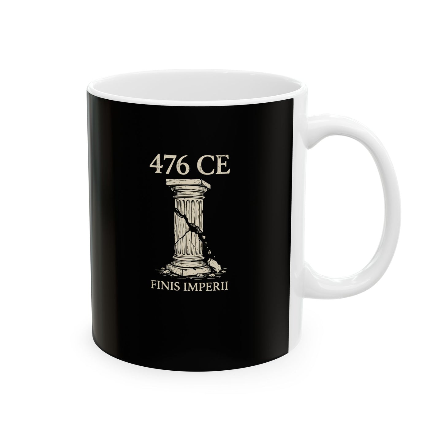 476 End of Empire Latin Ceramic Mug, (11oz, 15oz)