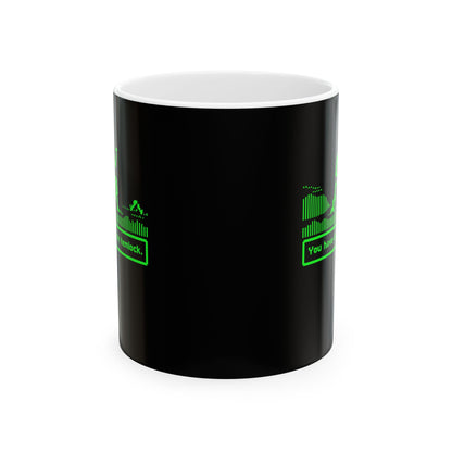 Socrates 8 Bit Dies from Hemlock Ceramic Mug, (11oz, 15oz)