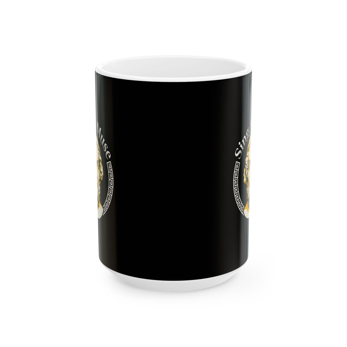 Sing O'Muse Homer Iliad Ceramic Mug, (11oz, 15oz)