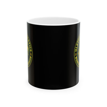 Cu Chulainna Warp Spasm Ceramic Mug, (11oz, 15oz)