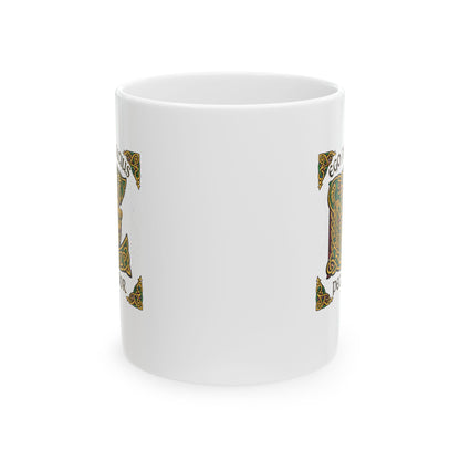 Saint Patrick Peccator Sinner Ceramic Mug, (11oz, 15oz)