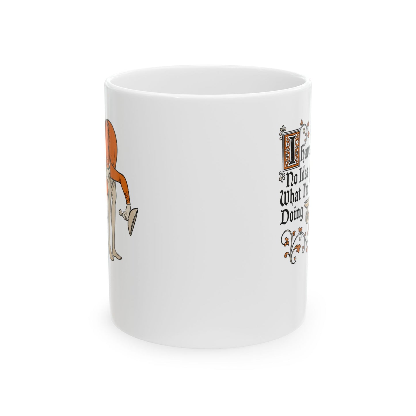 Marginalia No Idea What I'm Doing Ceramic Mug, (11oz, 15oz)