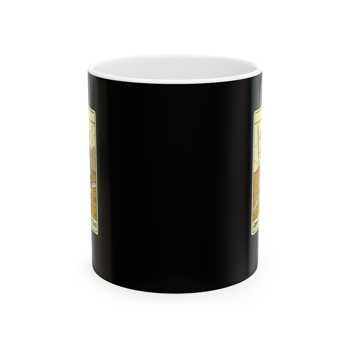 I Sing of Arms and the Man the Aeneid Tarot Ceramic Mug, (11oz, 15oz)