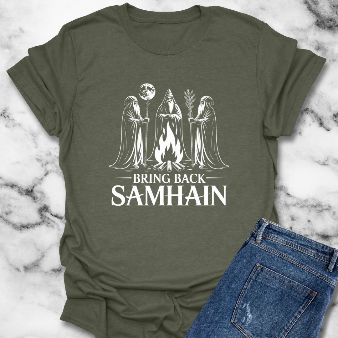 Bring Back Samhain Halloween Unisex T-Shirt