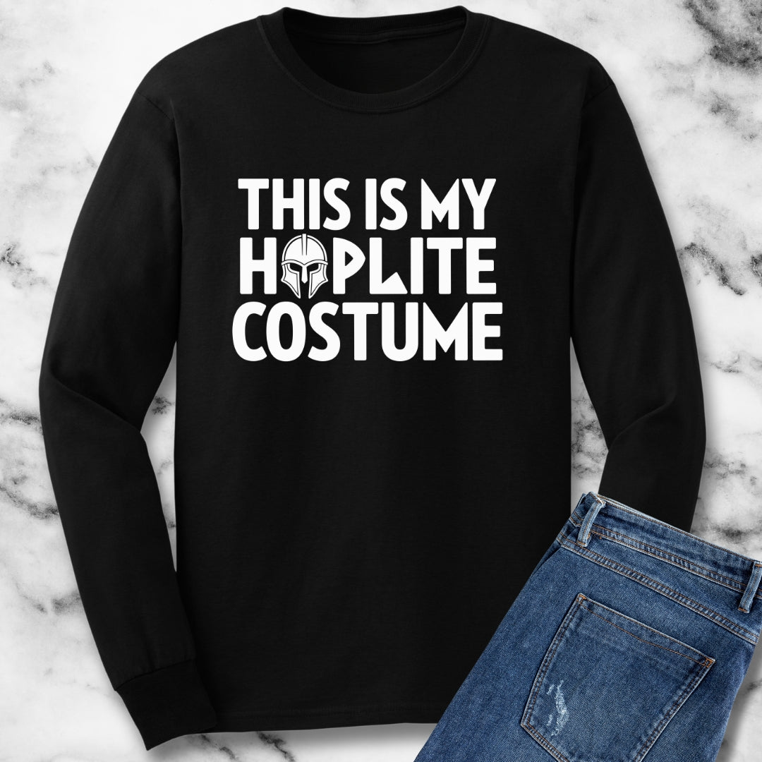 This is My Hoplite Halloween Costume Unisex Long Sleeve Tee