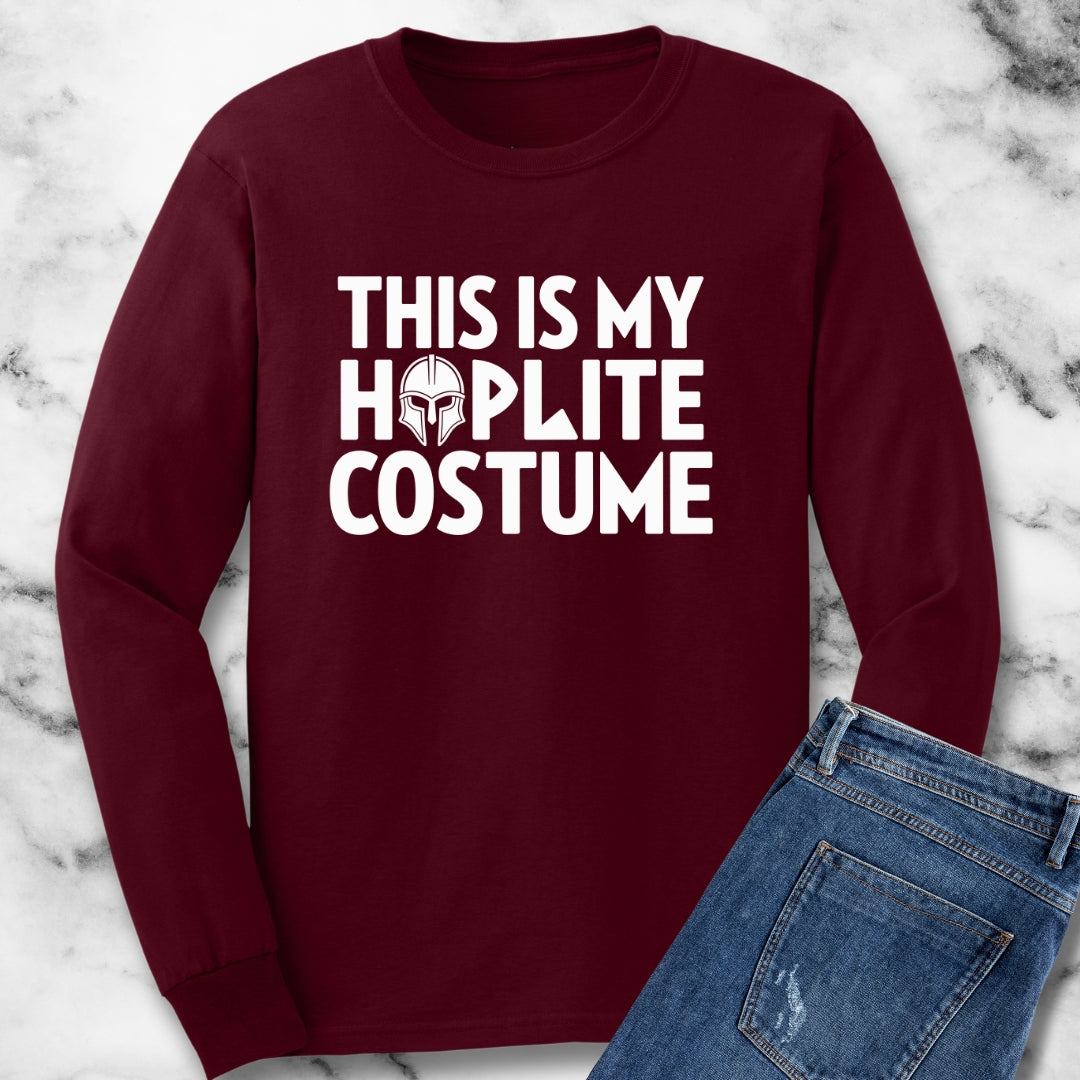 This is My Hoplite Halloween Costume Unisex Long Sleeve Tee