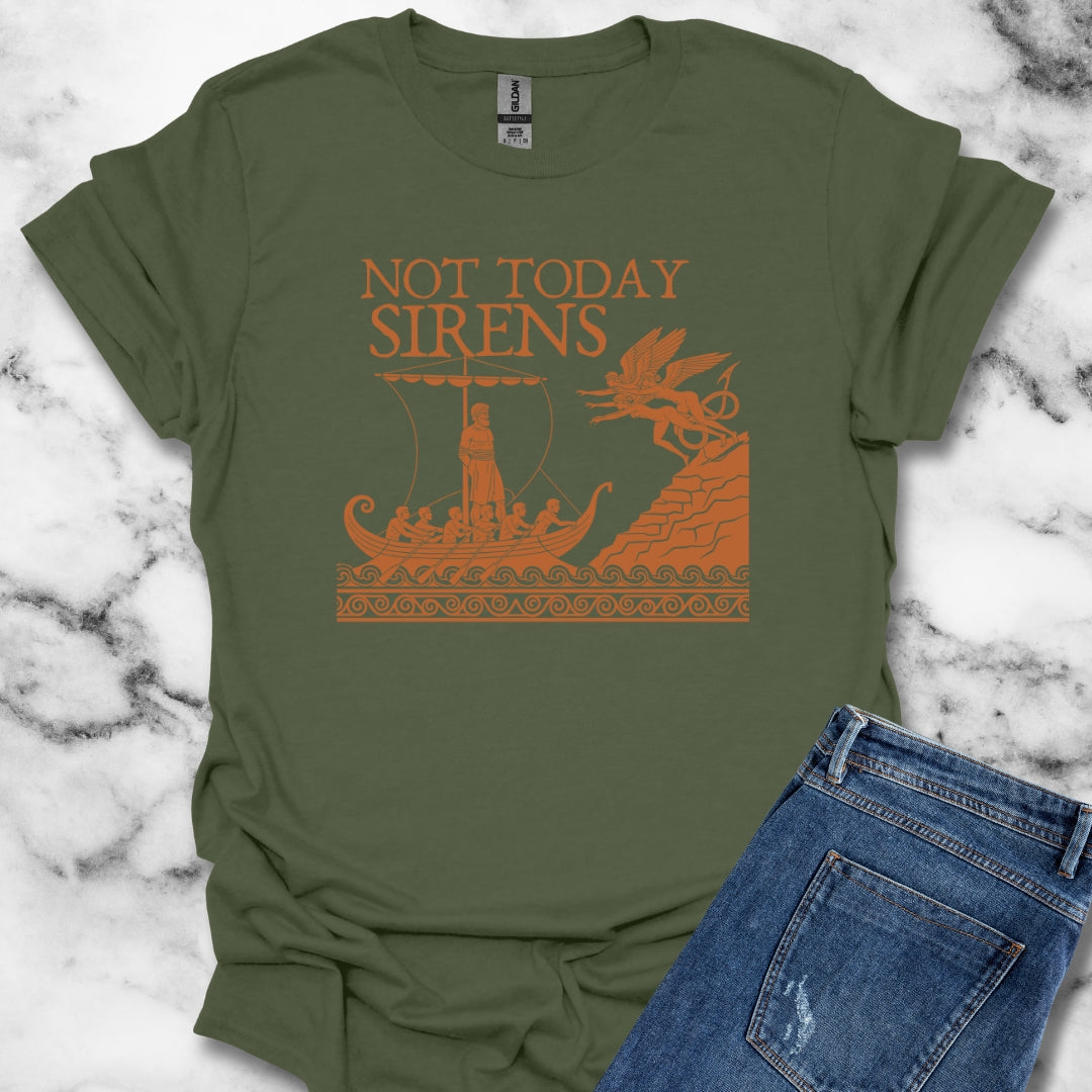Not Today Sirens Odysseus The Odyssey Unisex Lightweight T-Shirt