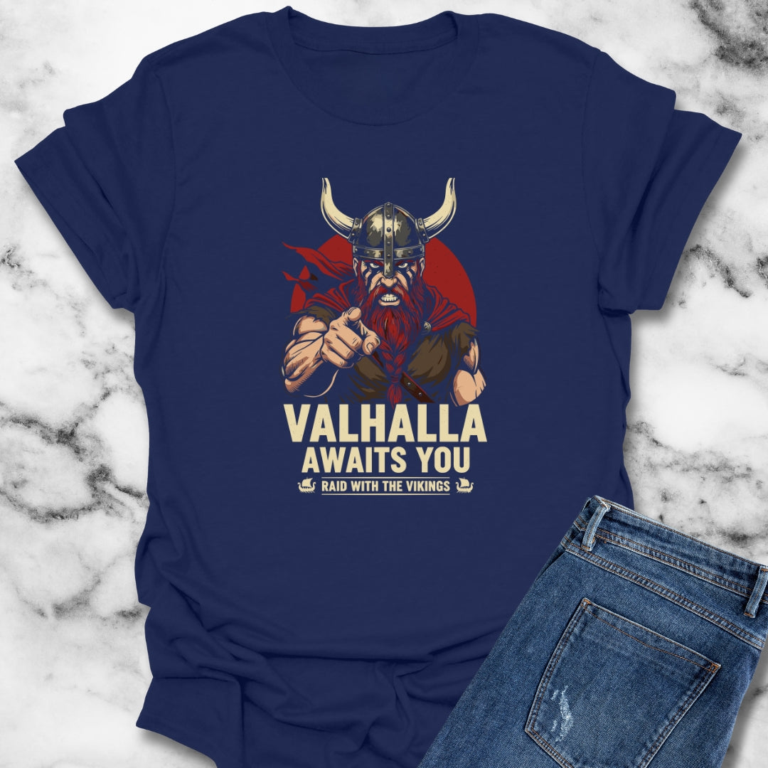 Valhalla Awaits You Unisex T-Shirt
