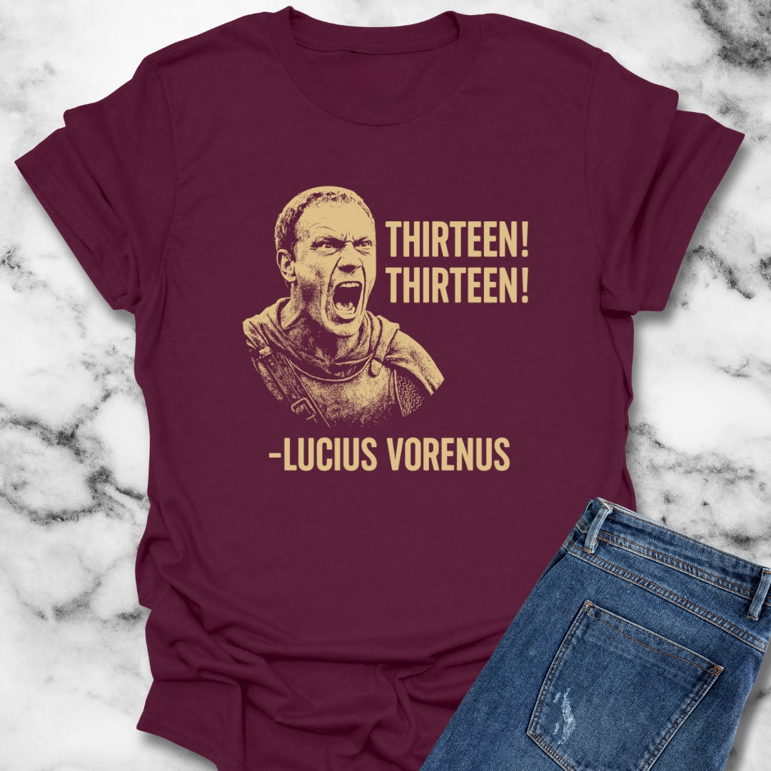 Lucius Vorenus Legion Thirteen Unisex Lightweight T-Shirt