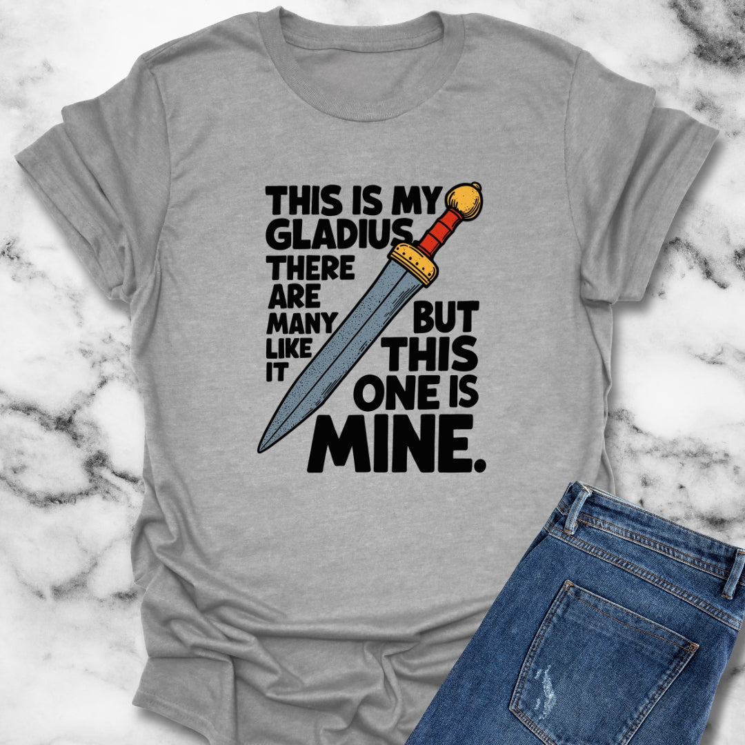 This is My Gladius Unisex Lightweight T-Shirt